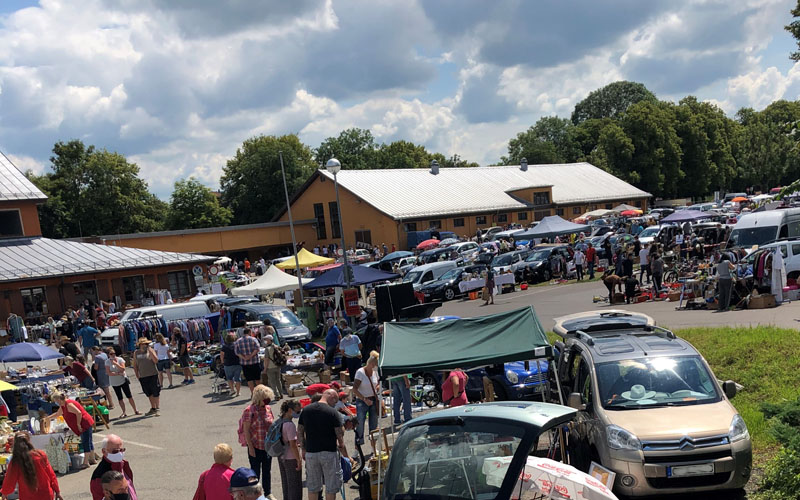 Flohmarkt in der Allgäuhalle, Kempten